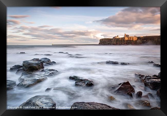 The Priory at Tynemouth Framed Print by Chris Frost