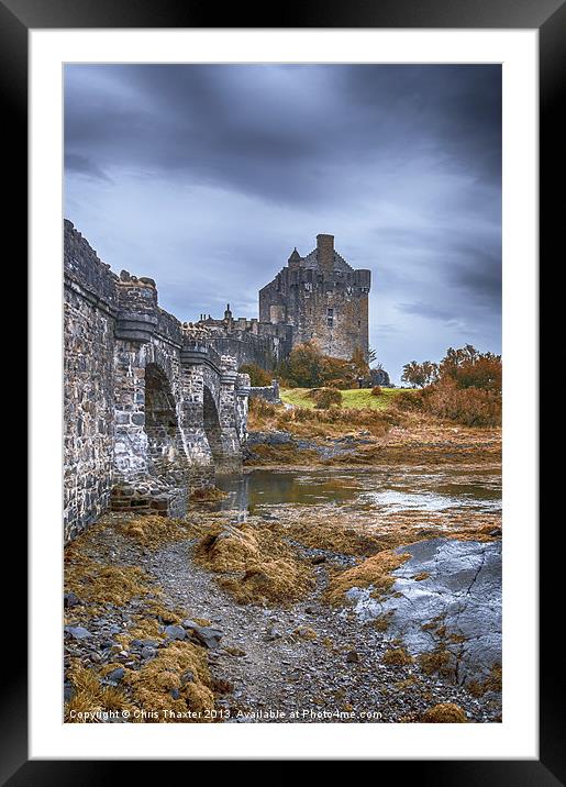 Eilean Donan Castle Mythical Scottish Wonder Framed Mounted Print by Chris Thaxter