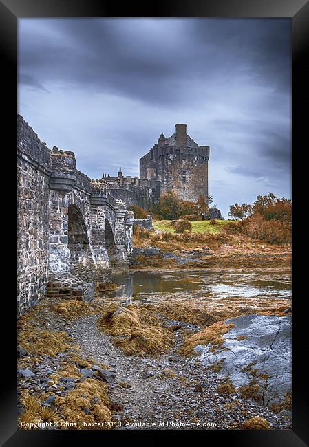 Eilean Donan Castle Mythical Scottish Wonder Framed Print by Chris Thaxter