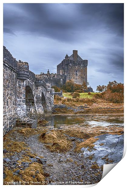 Eilean Donan Castle Mythical Scottish Wonder Print by Chris Thaxter
