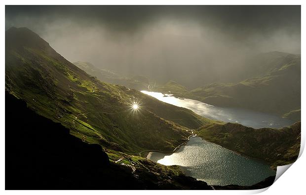Snowdonia Light Print by Kevin OBrian