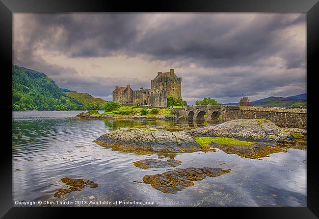 Majestic Eilean Donan Castle Framed Print by Chris Thaxter