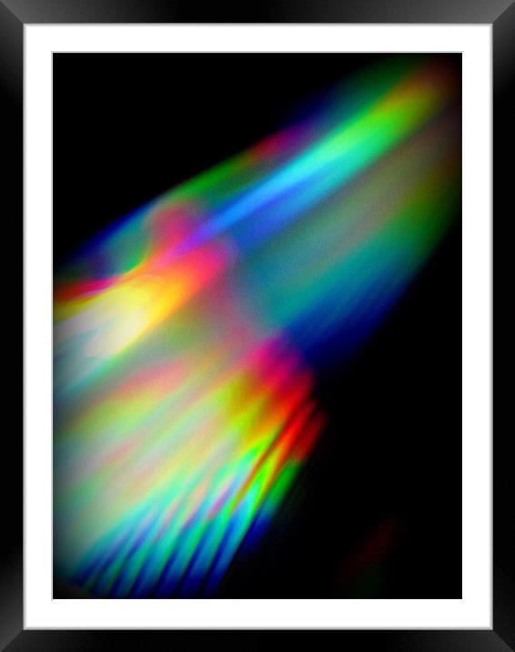 the speed of light Framed Mounted Print by dale rys (LP)