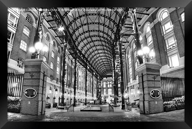 Hays Galleria - London Framed Print by Colin Williams Photography