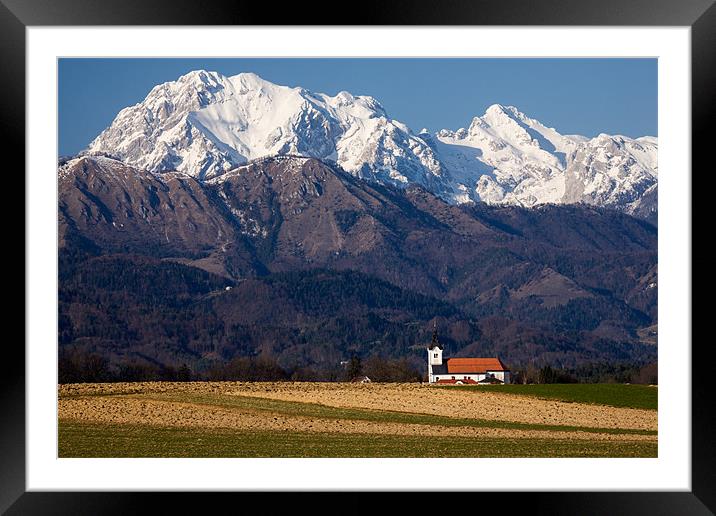 Church of Saint Peter Framed Mounted Print by Ian Middleton