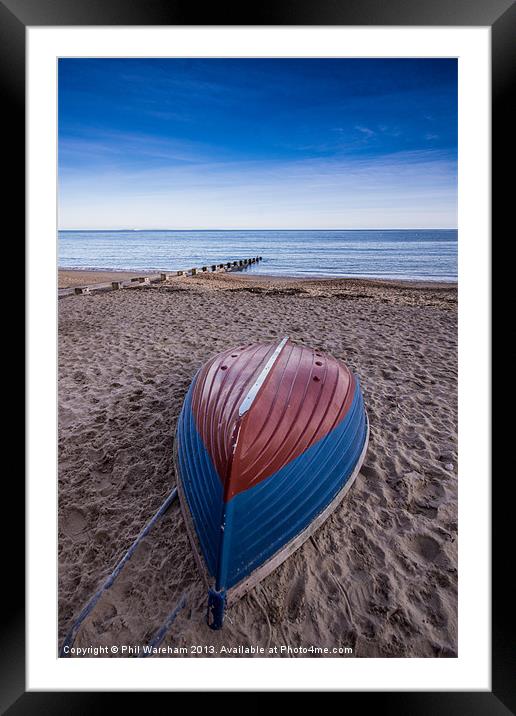 Upside Down Framed Mounted Print by Phil Wareham