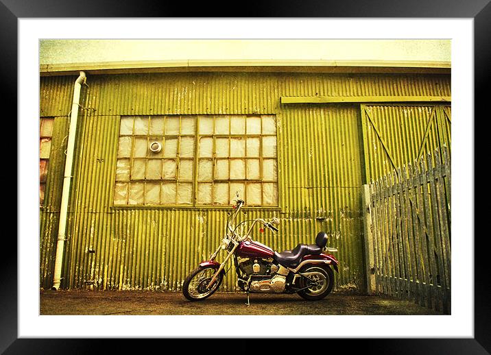 Easy Rider Framed Mounted Print by Dawn Cox