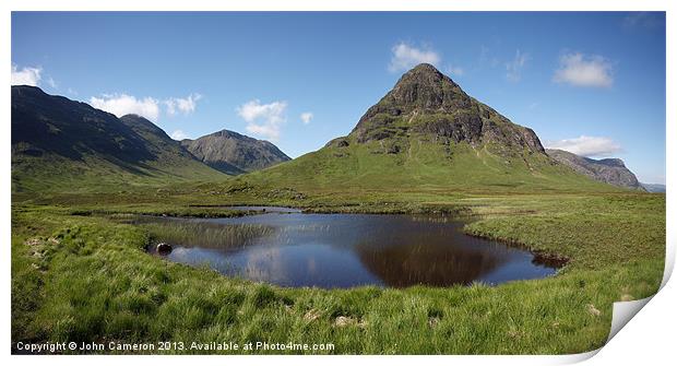 Buachaille Etive Beag. Print by John Cameron