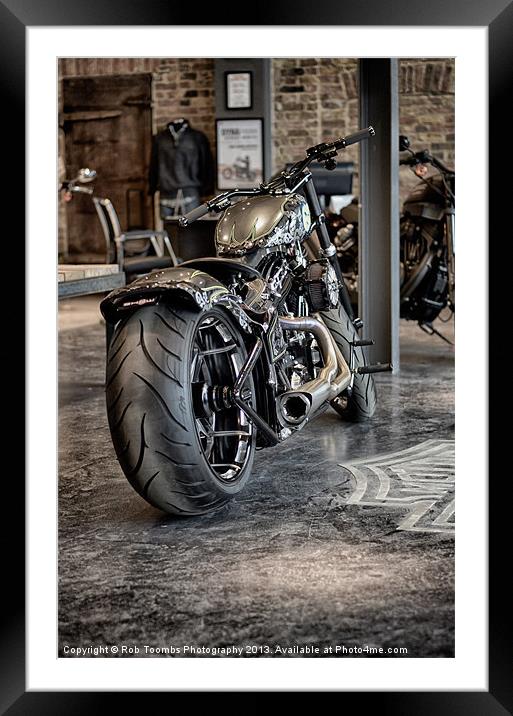 THE CUSTOM RIDE 2 Framed Mounted Print by Rob Toombs