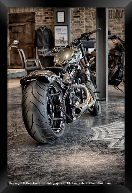THE CUSTOM RIDE 2 Framed Print by Rob Toombs