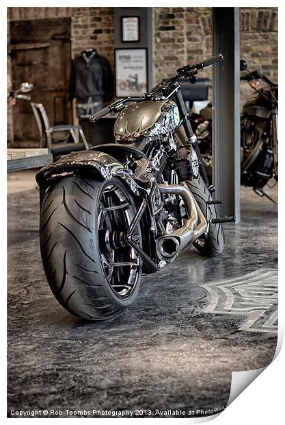 THE CUSTOM RIDE 2 Print by Rob Toombs