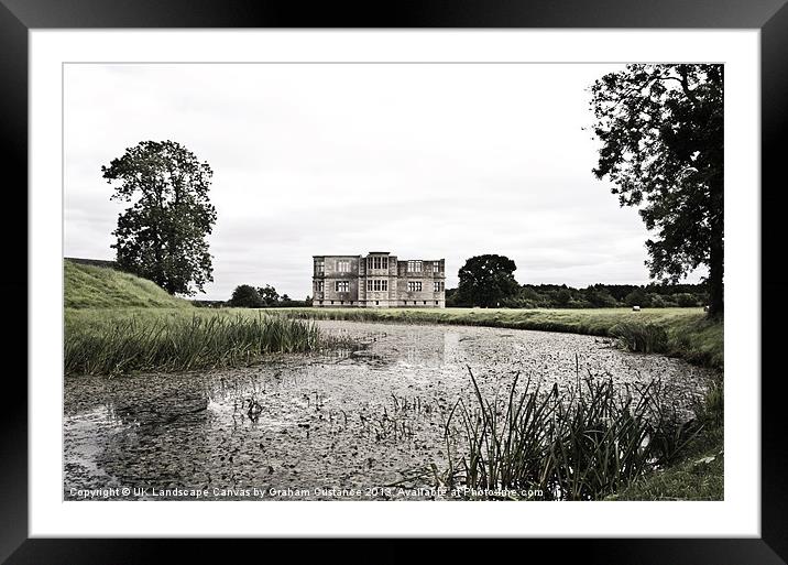 Lyveden New Bield Framed Mounted Print by Graham Custance