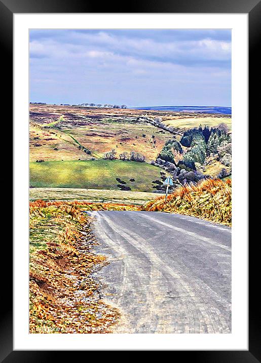 Exmoor spring Framed Mounted Print by Alexia Miles
