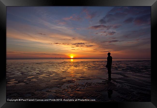 Another place, another sunset Framed Print by Paul Farrell Photography