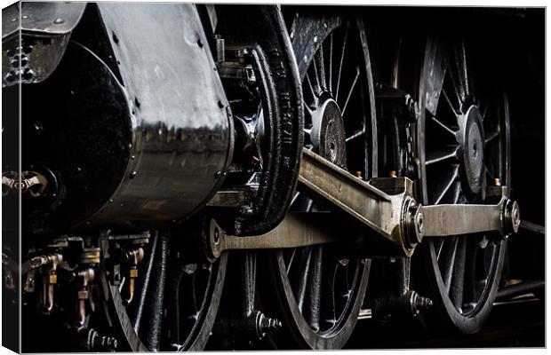 Wheels of Steel Canvas Print by Oxon Images