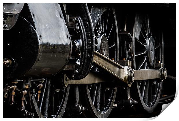 Wheels of Steel Print by Oxon Images