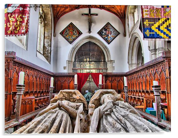 The Fitzalan Chapel - Arundel Castle 1 Acrylic by Colin Williams Photography