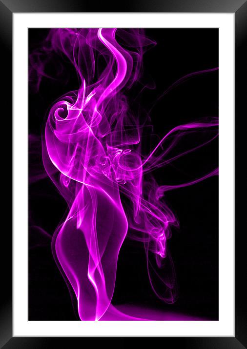 Dragons Breath 5 Framed Mounted Print by Steve Purnell