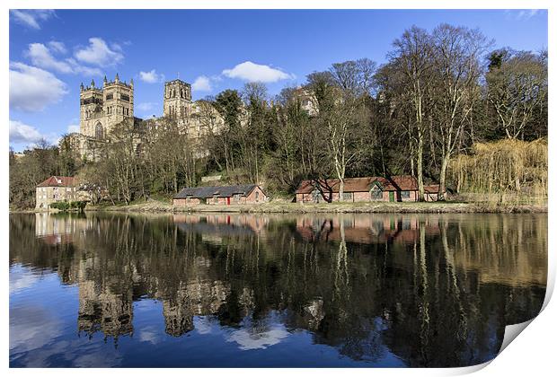 Durham Cathedral Reflections Print by Northeast Images