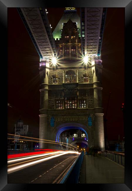 Tower Bridge London Framed Print by David Pyatt