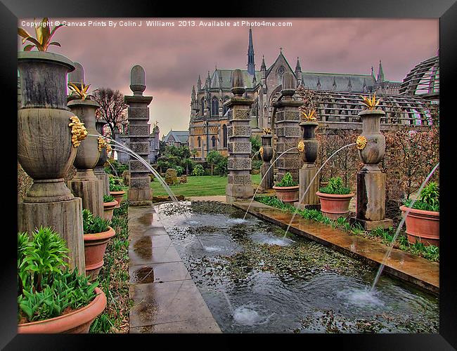 The Collector Earls Garden Arundel Castle 1 Framed Print by Colin Williams Photography