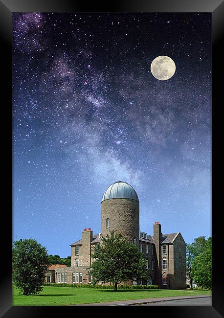 The Old Observatory, Day to Night Framed Print by Peter Cope