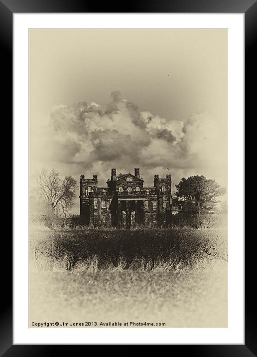Seaton Delaval Hall Framed Mounted Print by Jim Jones