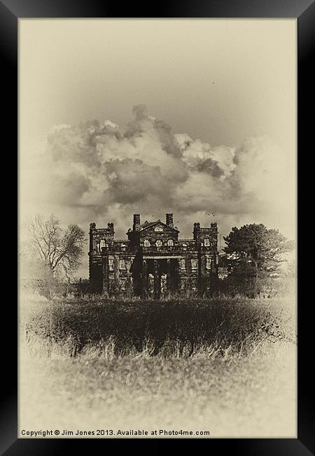 Seaton Delaval Hall Framed Print by Jim Jones