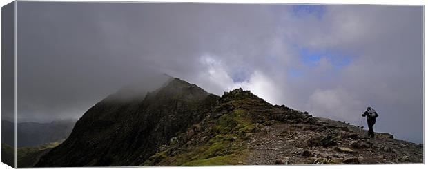 Mount Snowdon Canvas Print by Kevin OBrian