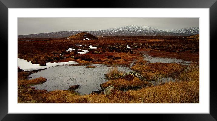 scenic corrour Framed Mounted Print by dale rys (LP)