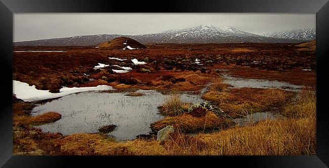 scenic corrour Framed Print by dale rys (LP)