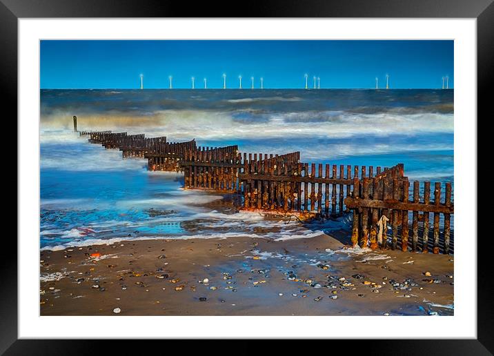Caister on Sea Framed Mounted Print by Dean Messenger
