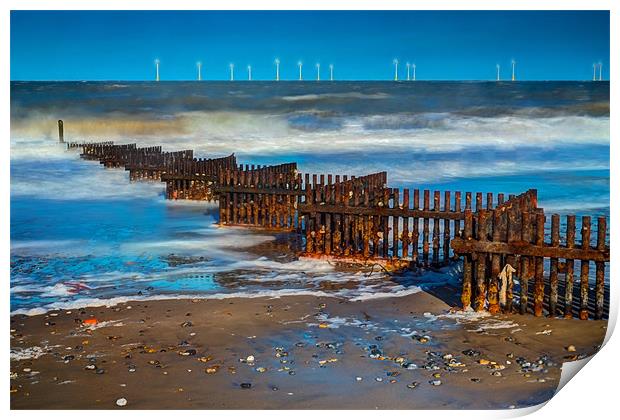 Caister on Sea Print by Dean Messenger