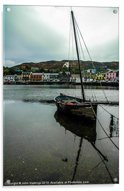 Iolair at Tarbet, Argyll Acrylic by John Hastings