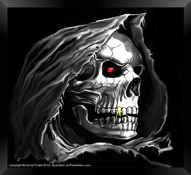 Grim Reaper Framed Print by Dave Burden
