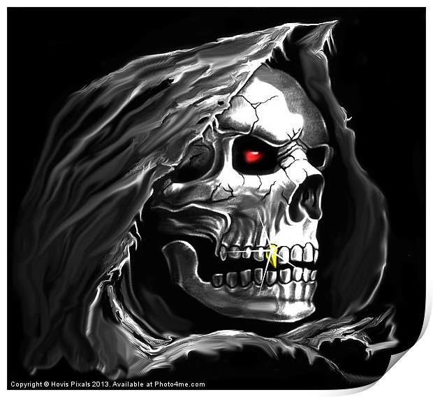 Grim Reaper Print by Dave Burden