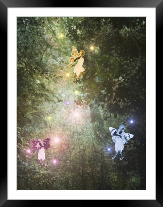 Deep Woods Masquerade. Framed Mounted Print by Heather Goodwin