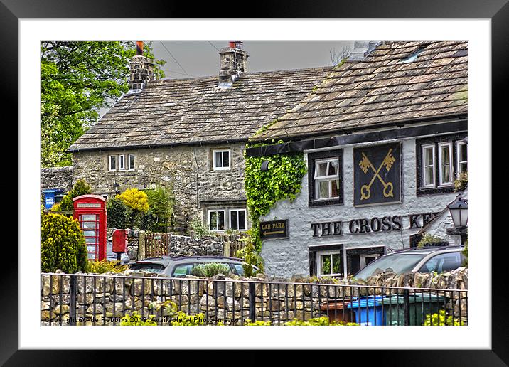 At the Cross Keys Framed Mounted Print by Ade Robbins
