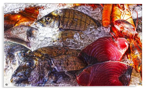 Seafood Acrylic by Digby Merry