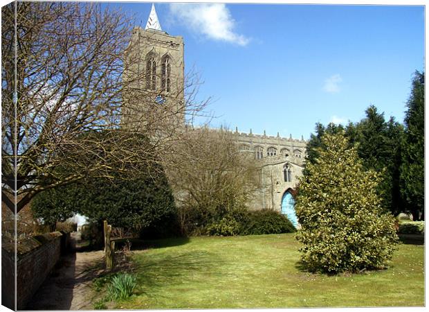 St Mary Magdalen Canvas Print by carin severn