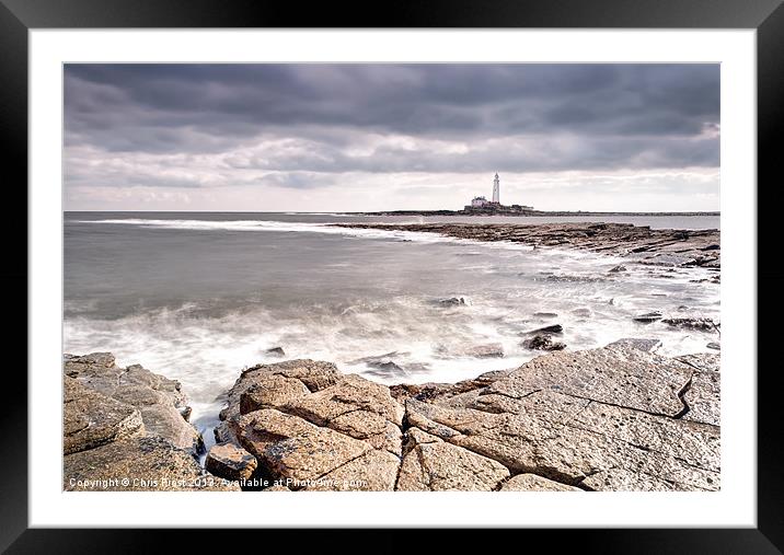 St Marys Cove Framed Mounted Print by Chris Frost