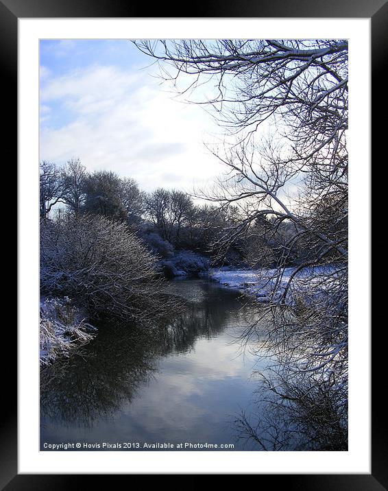 Snowy River Framed Mounted Print by Dave Burden