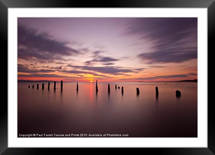Goodbye sunshine Framed Mounted Print by Paul Farrell Photography
