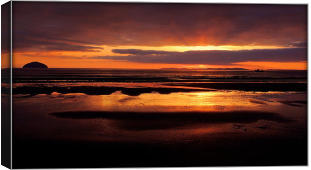 Ailsa Sunset Canvas Print by Laura McGlinn Photog