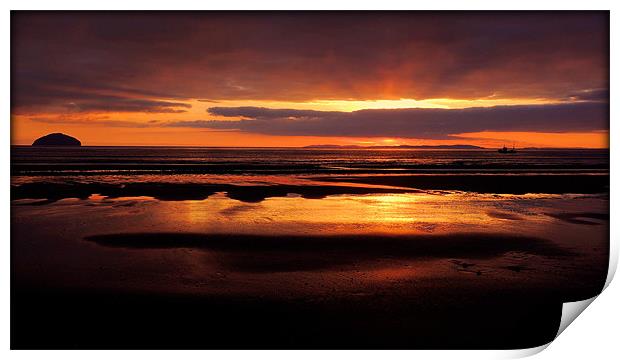 Ailsa Sunset Print by Laura McGlinn Photog