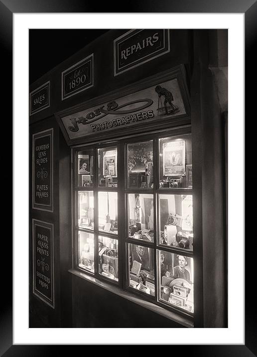 Jacks Shop Framed Mounted Print by Dean Messenger