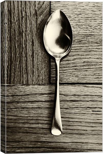 A Spoon Canvas Print by Paul Want