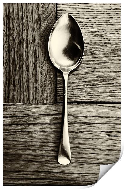 A Spoon Print by Paul Want