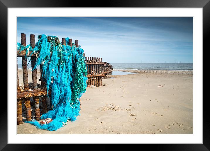 Fishing Nets Framed Mounted Print by Stephen Mole