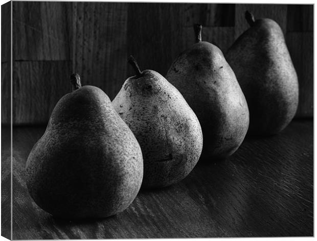 Pears Canvas Print by Paul Want